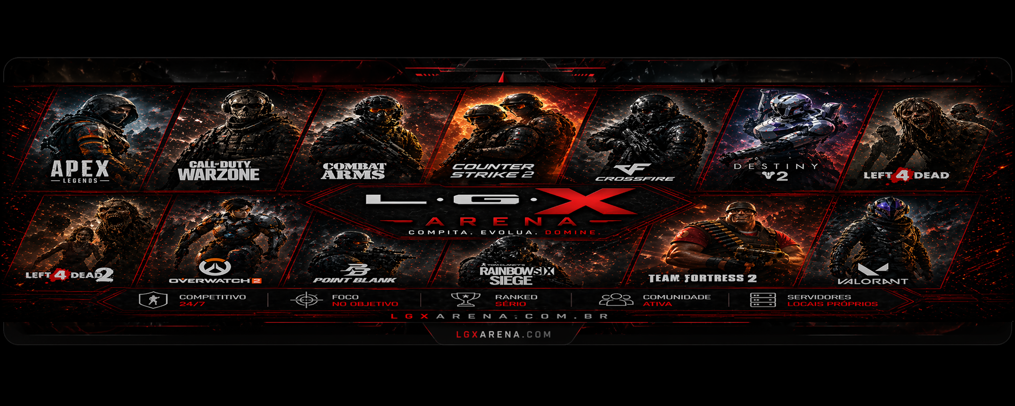 LGX Arena Rank Banner